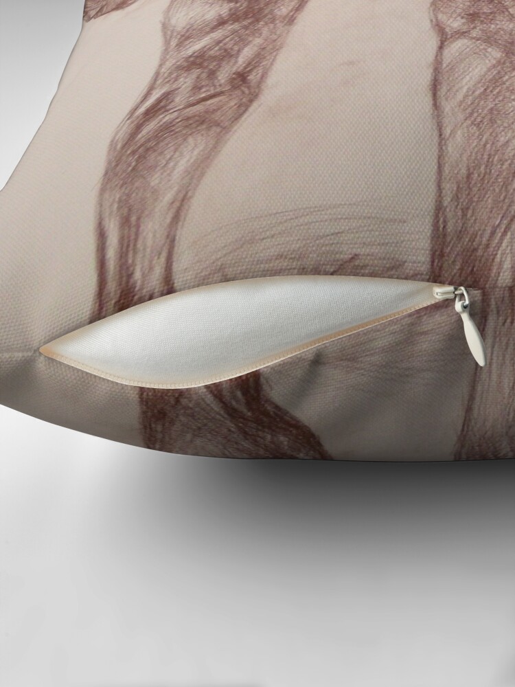 Thumbnail 2 of 4, Pillow, Sepia designed and sold by Anthropolog.