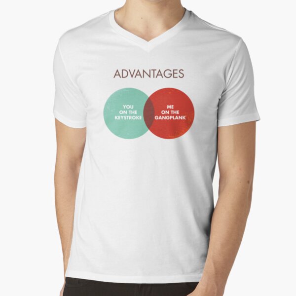 Aperçu de l'œuvre  mais leurs chemises sont assez farfelues.
ET parce que l'autre version (http://www.redbubble.com/people/senorcardgage/t-shirts/5333155-3-advantages-to-both) ne contient pas de boules disco. Il n'avait pas non plus ces autres paroles ici

Ainsi!

Dis créée et vendue par Jason Malmberg.
