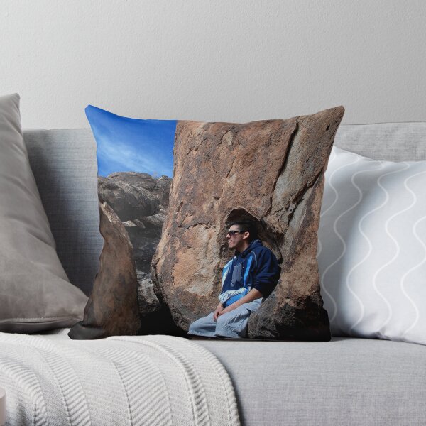 Custom Seat In Mountain Throw Pillow