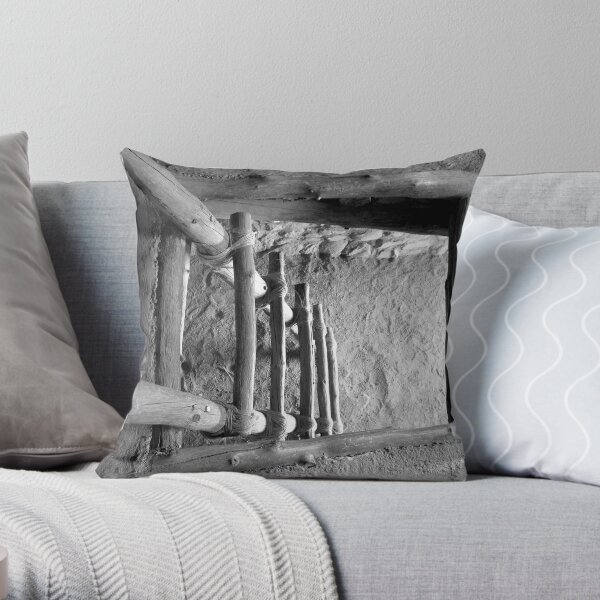 800 Year Old View Throw Pillow