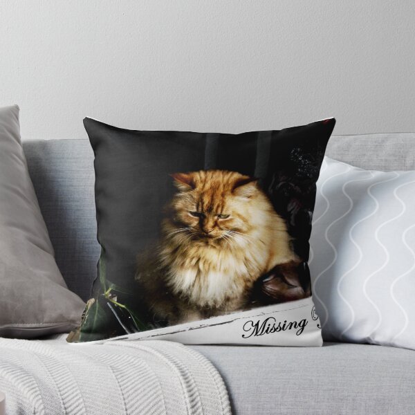 CARD - Missing you Throw Pillow