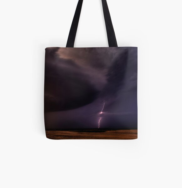 Oklahoma Supercell Tote bag doublé