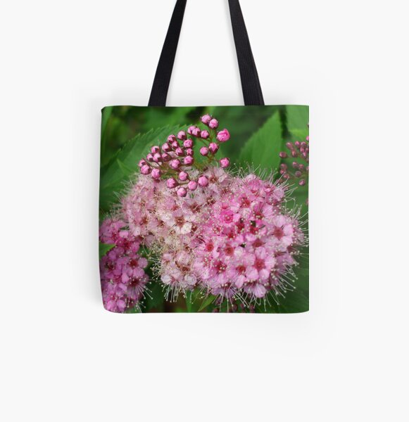 PINK SPIAREA All Over Print Tote Bag