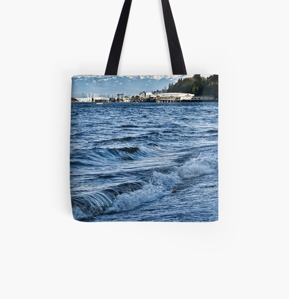 Overlooking the Sound All Over Print Tote Bag