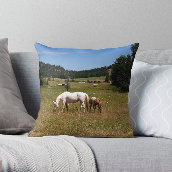Lunch With Mom Throw Pillow