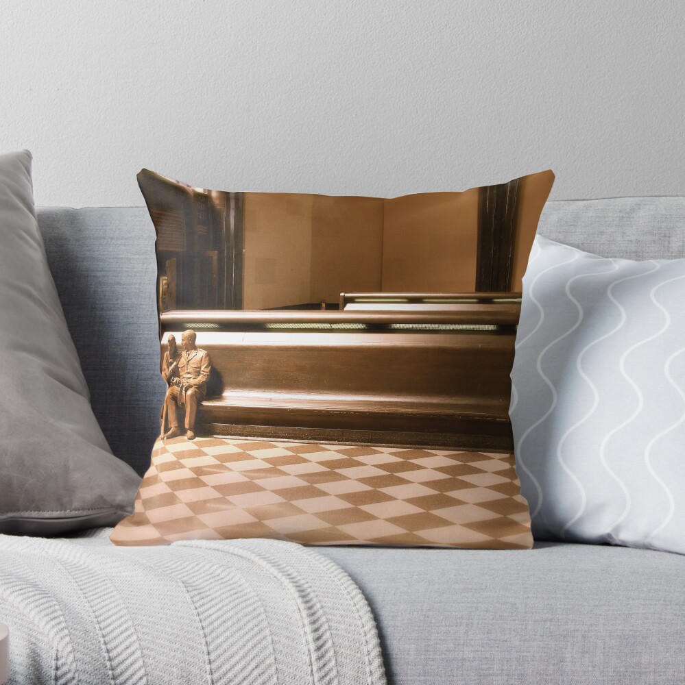 Union Station Throw Pillow