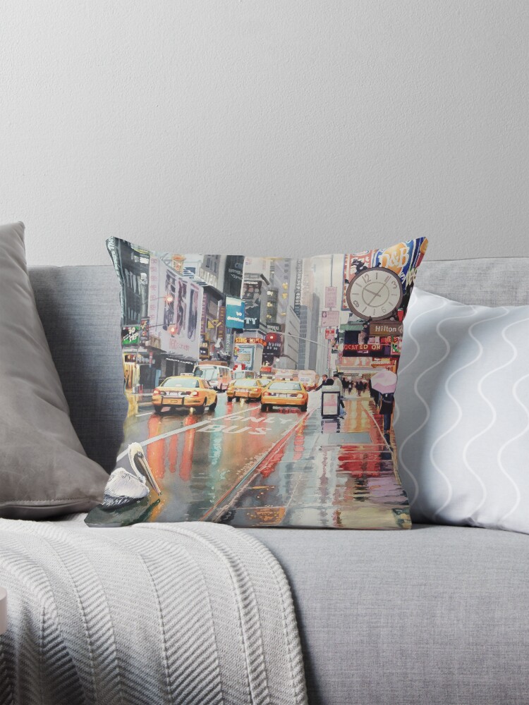 Item preview, Throw Pillow designed and sold by PaulJacksonArt.