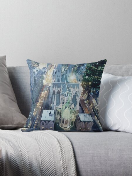 Aperçu de l'œuvre  intitulé "New York Nightlights" créée et vendue par PaulJacksonArt.