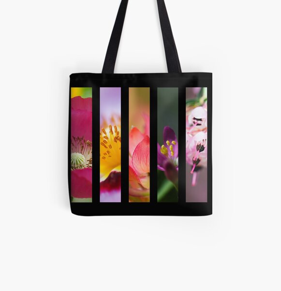 Perennial Bounty All Over Print Tote Bag