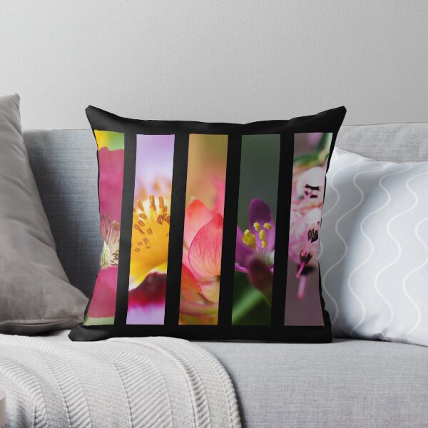 Perennial Bounty Throw Pillow