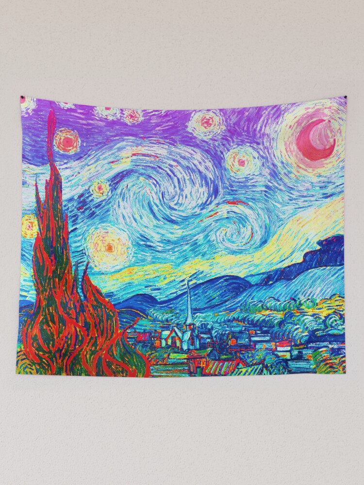 Starry best sale night tapestry