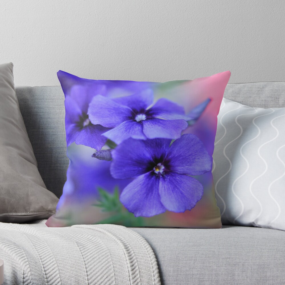 My Blue Heaven Throw Pillow