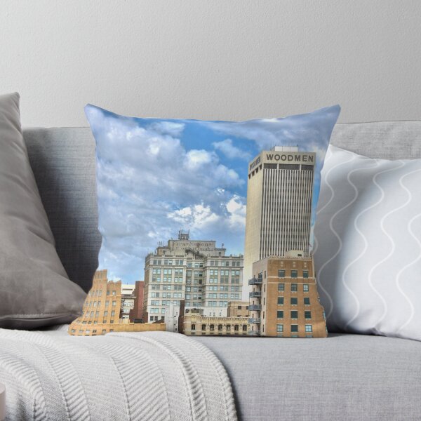 Woodman Throw Pillow