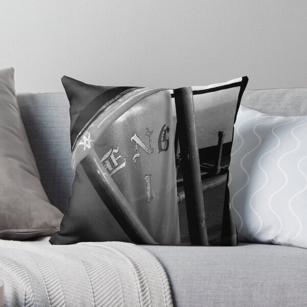 1st Engine Throw Pillow