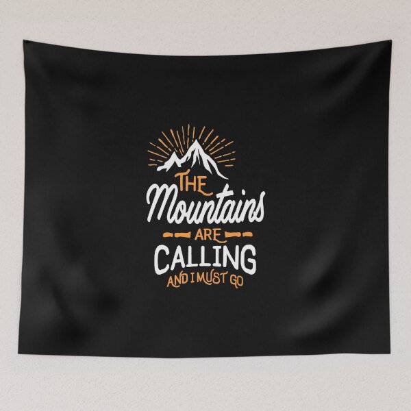 Item preview, The Mountains Are Calling designed and sold by cidolopez.