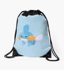 Mudkip Low Poly Drawstring Bag