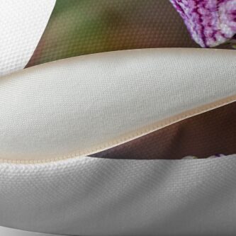 Alternate view of Fritillary (Fritillaria meleagris) Throw Pillow