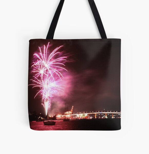 NYE, Tasman Bridge All Over Print Tote Bag