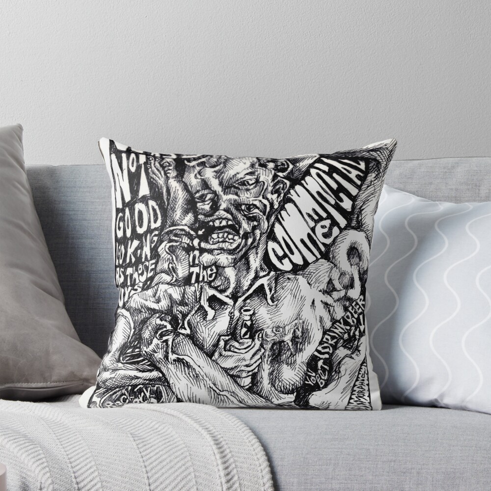 Item preview, Throw Pillow designed and sold by SamDantone.