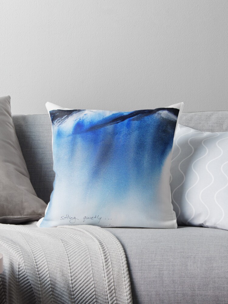 Thumbnail 1 of 3, Throw Pillow, sitting designed and sold by Ron C. Moss.