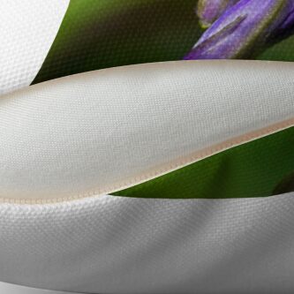 Alternate view of Bluebell Bud (Hyacinthoides non-scripta) Throw Pillow