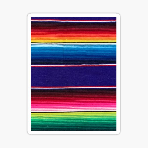 Serape of Mexico Sticker
