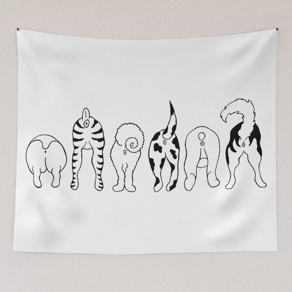 Item preview, Dog Butts designed and sold by ajoymoon.
