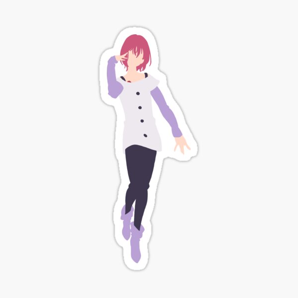 Les sept péchés capitaux Gowther minimaliste Sticker