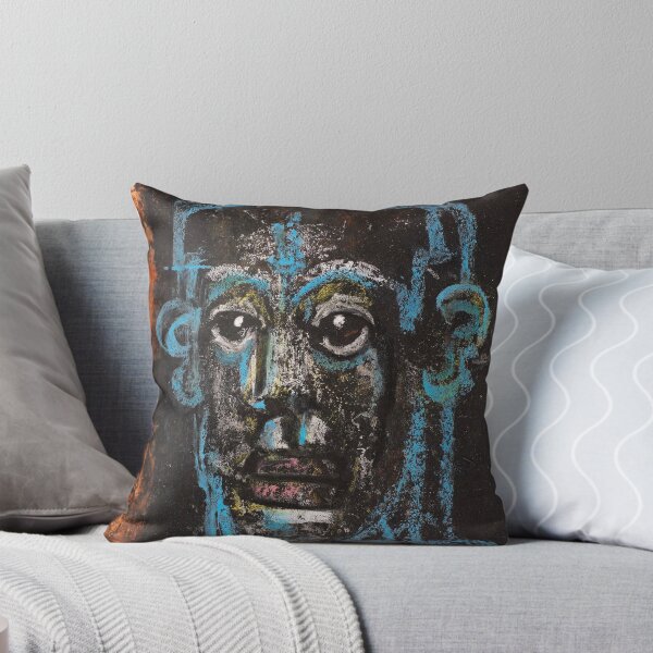 face Throw Pillow