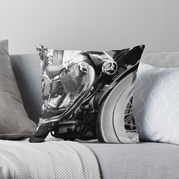 moto guzzi Throw Pillow