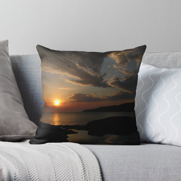 Secret Sunrise... Throw Pillow
