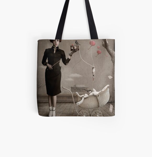 Dangerous Thoughts All Over Print Tote Bag