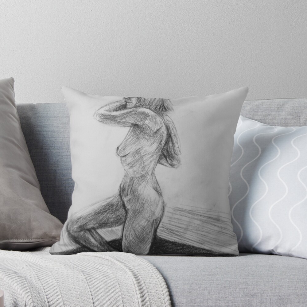 Item preview, Throw Pillow designed and sold by Anthropolog.