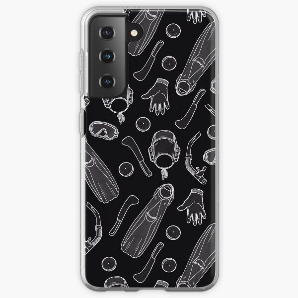 Octopush Underwater Hockey Pattern Samsung Galaxy Soft Case