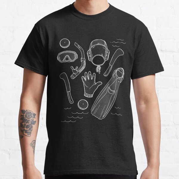 Underwater Hockey Octopush T Shirt Classic T-Shirt