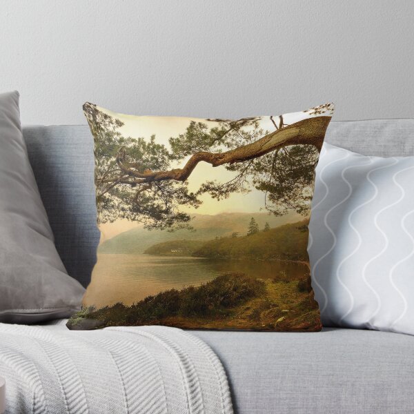 The Branch (Textured) Throw Pillow