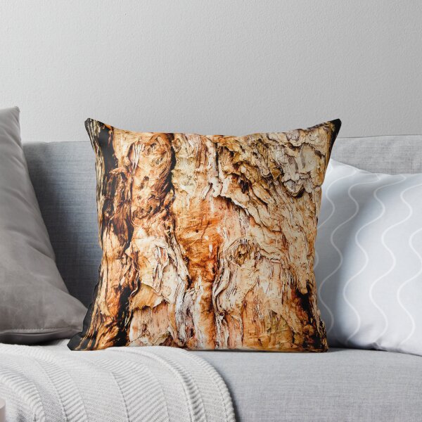 Item preview, Paper bark abstract in red designed and sold by Alexander Meysztowicz-Howen.