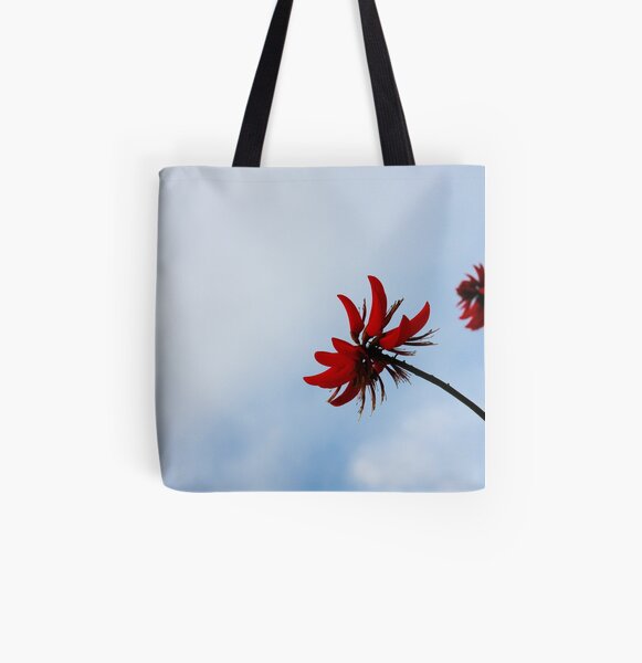 Red like fire All Over Print Tote Bag