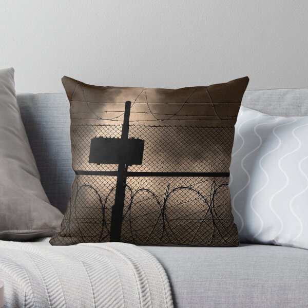 Fortress or safety assured Throw Pillow