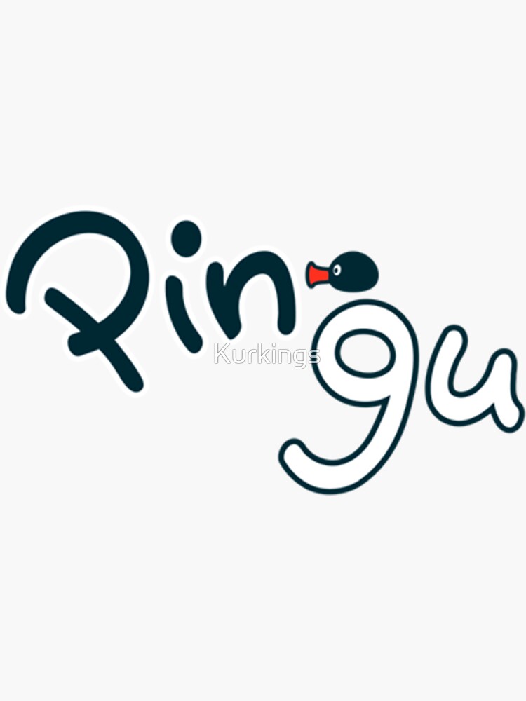 Imagen 3 de 3, Pegatina con la obra Pingu, diseñada y vendida por Kurkings.