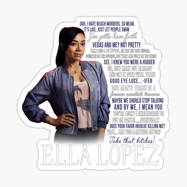 Item preview, Ella Lopez Quotes designed and sold by jamierose89.