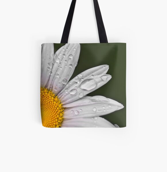 Daisy All Over Print Tote Bag