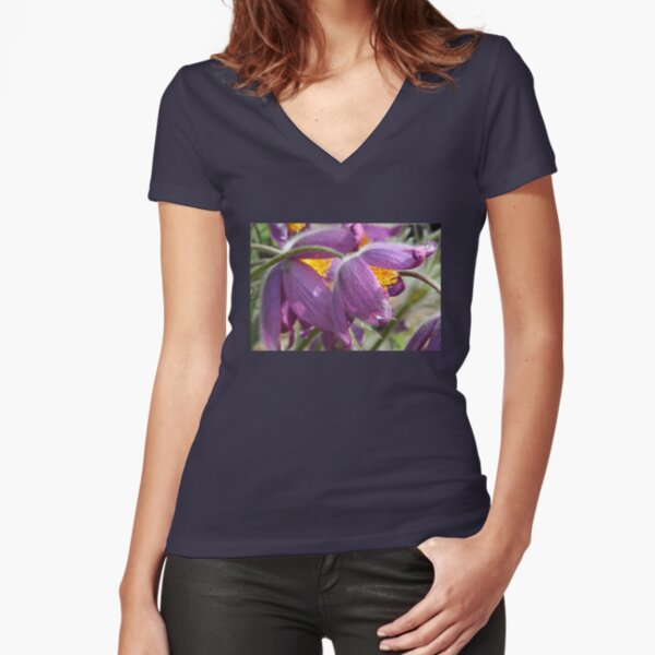 Fitted V-Neck T-Shirt