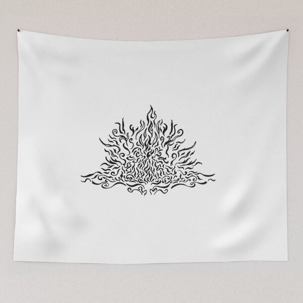 Item preview, Blazing fire pattern  designed and sold by B11raven.