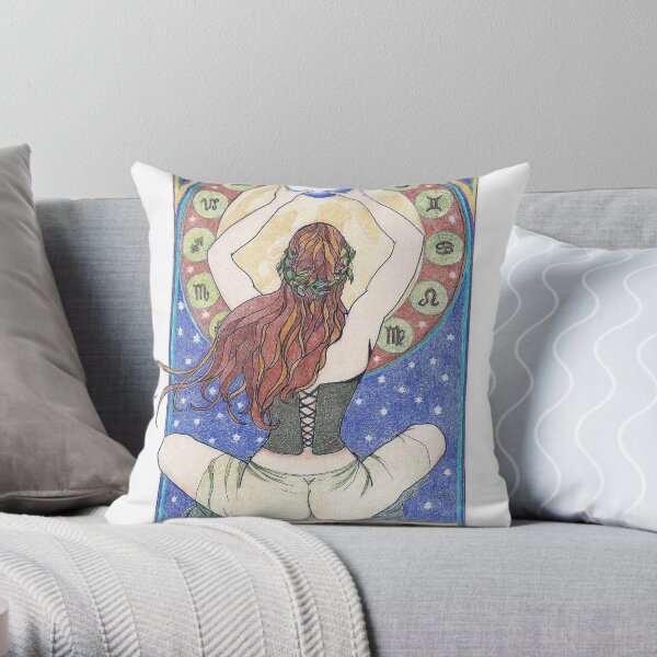 Woman Wisdom Throw Pillow