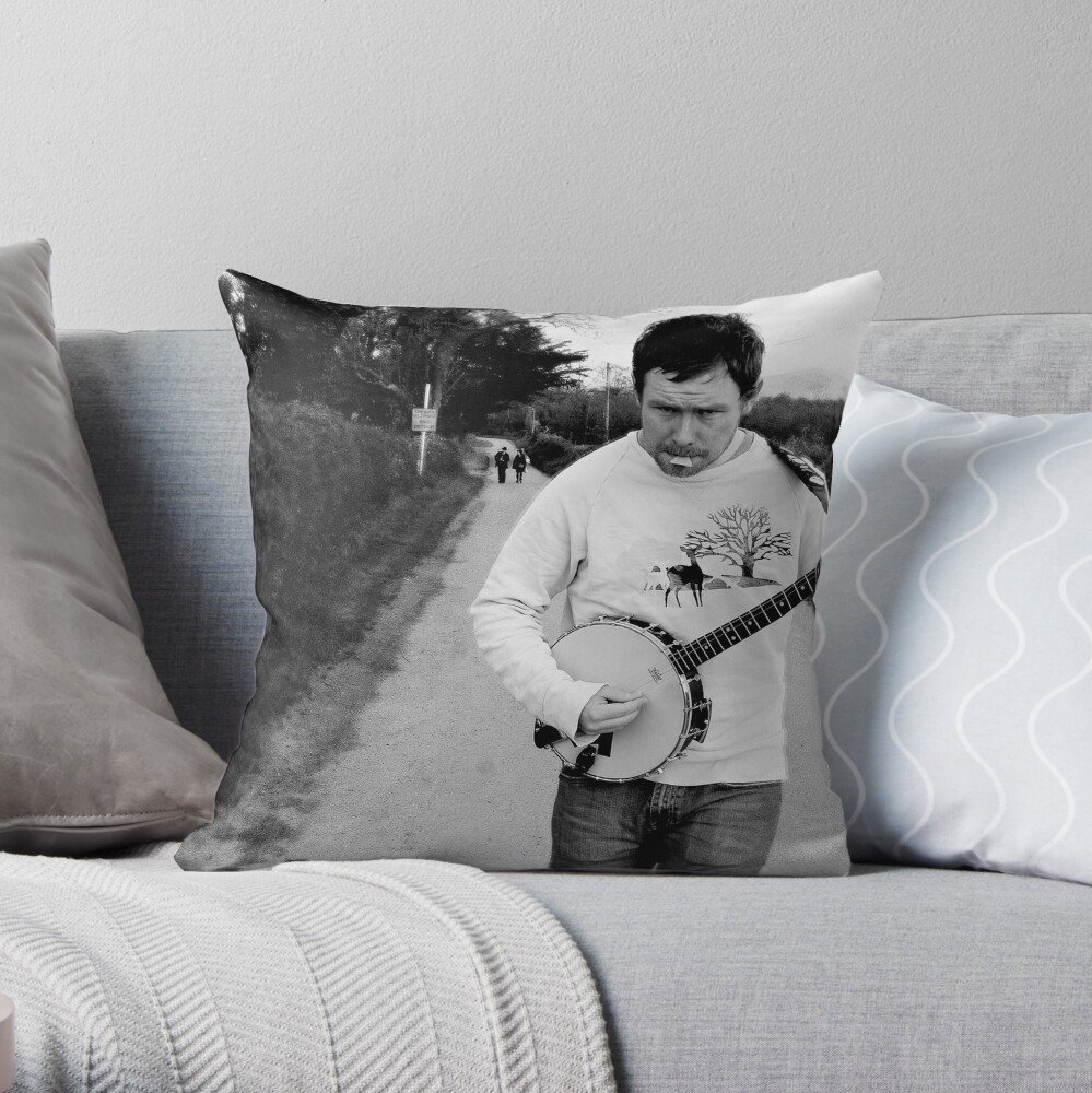 Tunin' Throw Pillow