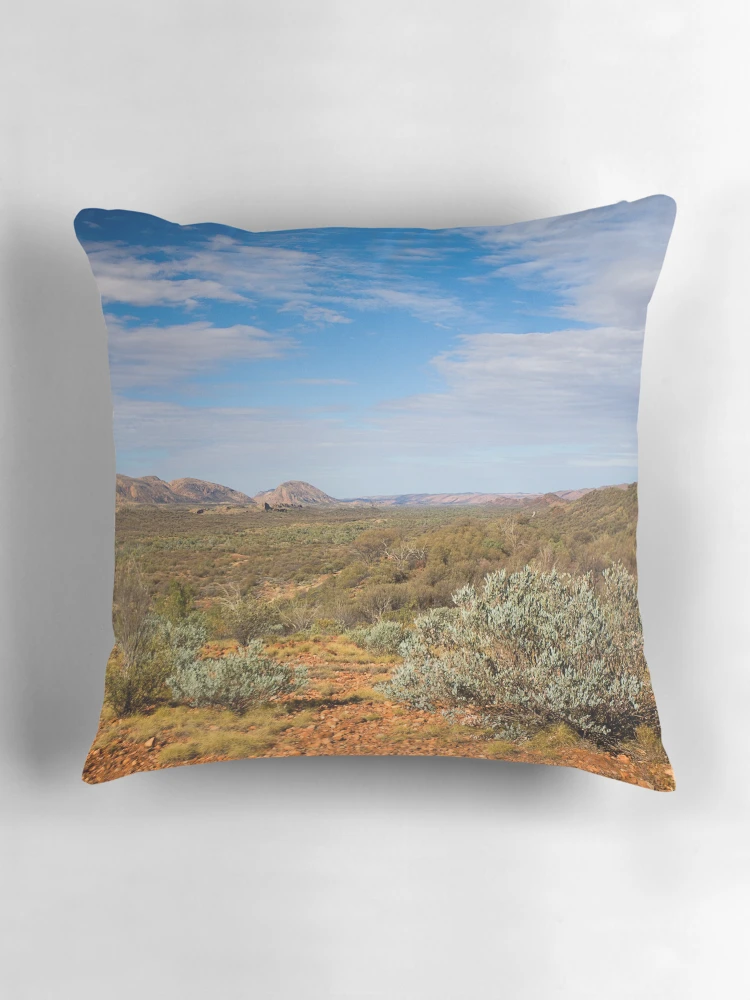 Thumbnail 3 of 4, Pillow, Western MacDonnell Ranges designed and sold by Richard Windeyer.