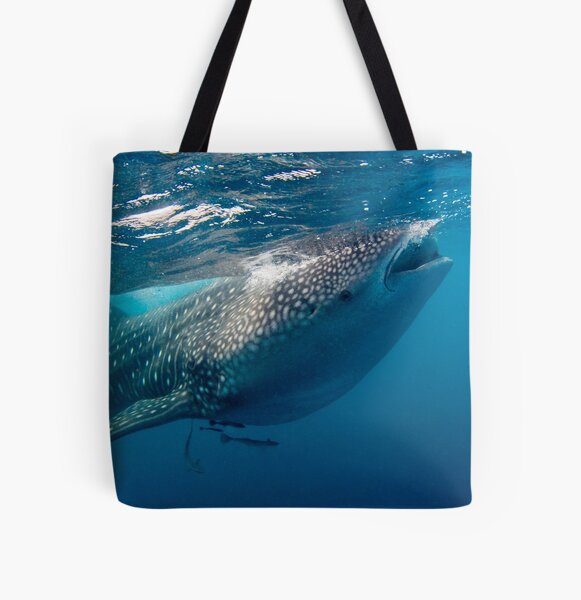 Whaleshark All Over Print Tote Bag