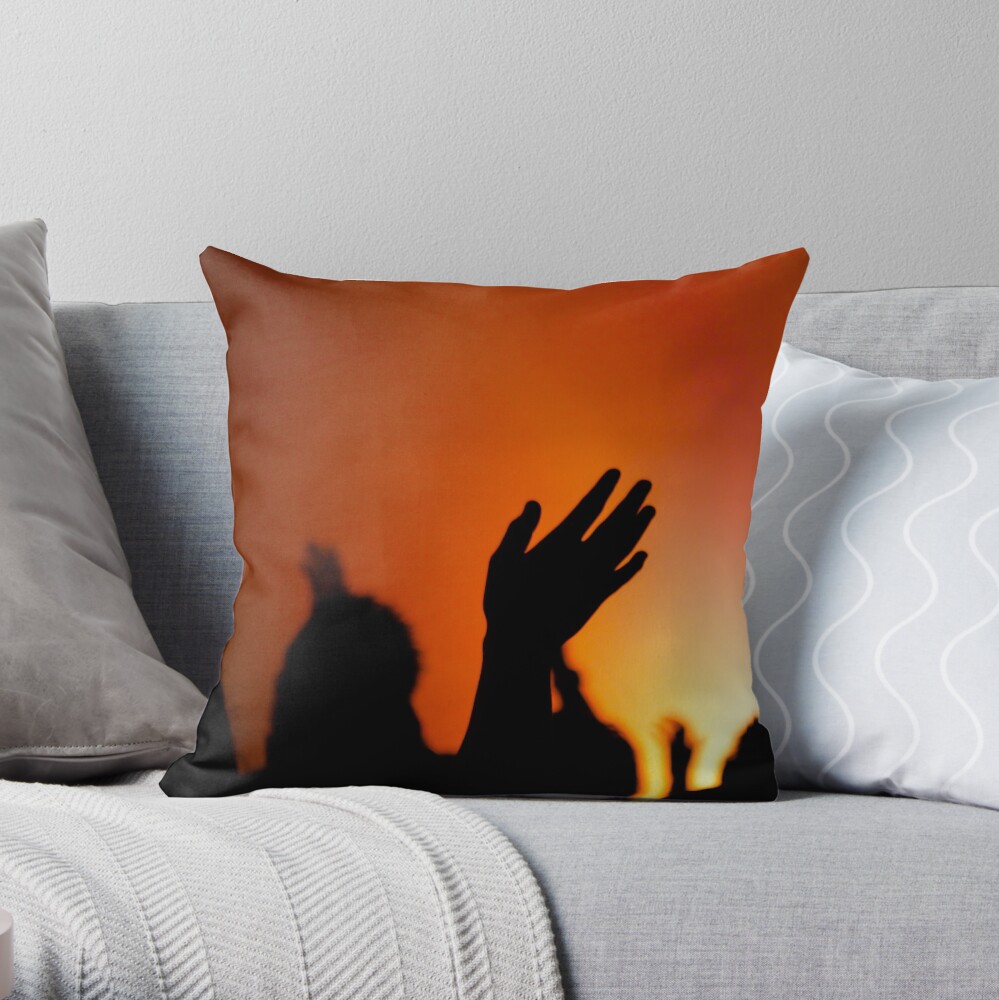 Worship Throw Pillow