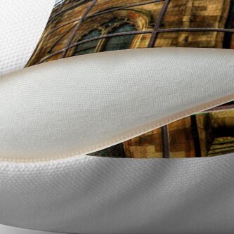 Alternate view of Reflections of Glasgow (2) Throw Pillow